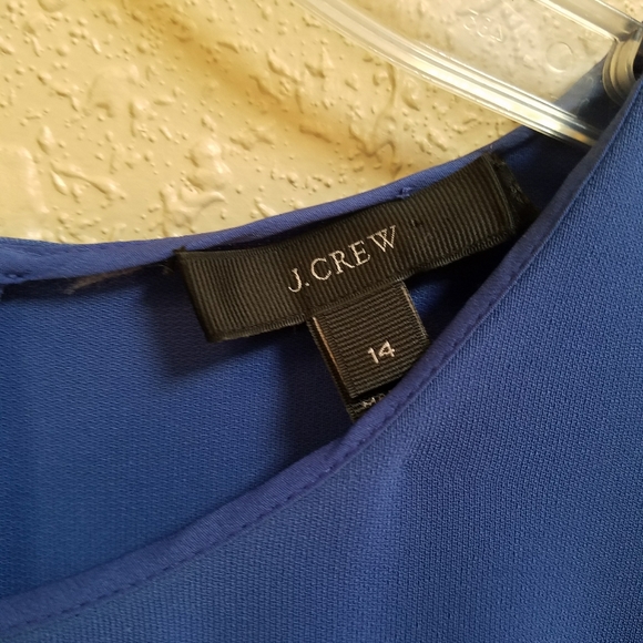 J. Crew Blue Blouse - Picture 6 of 6